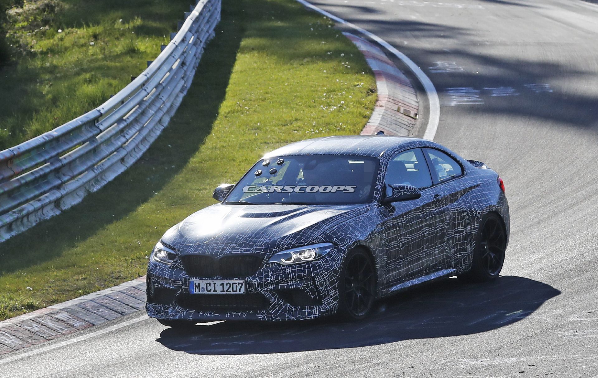 BMW M2 CS Nabbed Testing With Carbon Fiber Parts Galore