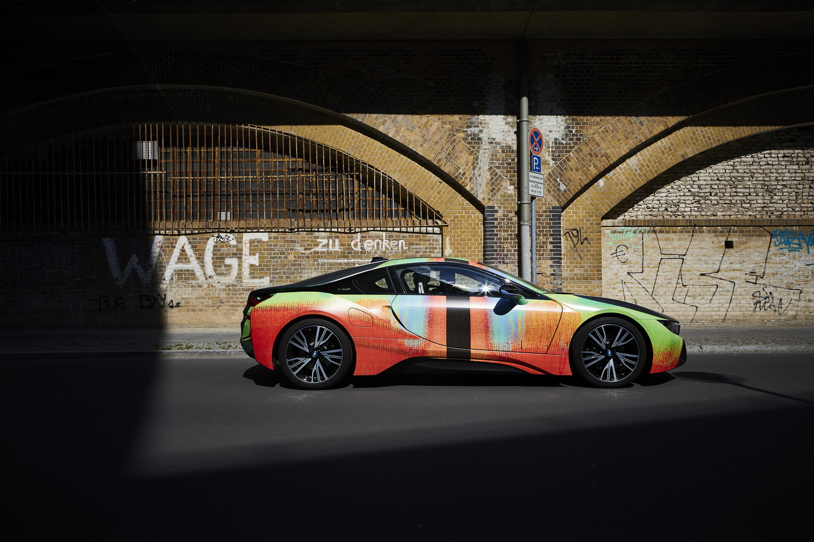 bmw i8 art car thomas scheibitz 16 BMW i8 Gains A Colorful Look For The Sake Of Art