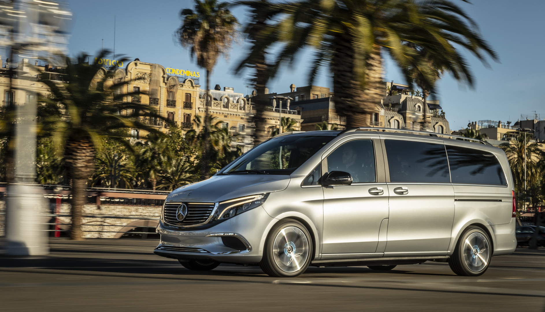 2019 mercedes-benz eqv concept 6 Mercedes-Benz Drives Concept EQV On The Streets Of Barcelona