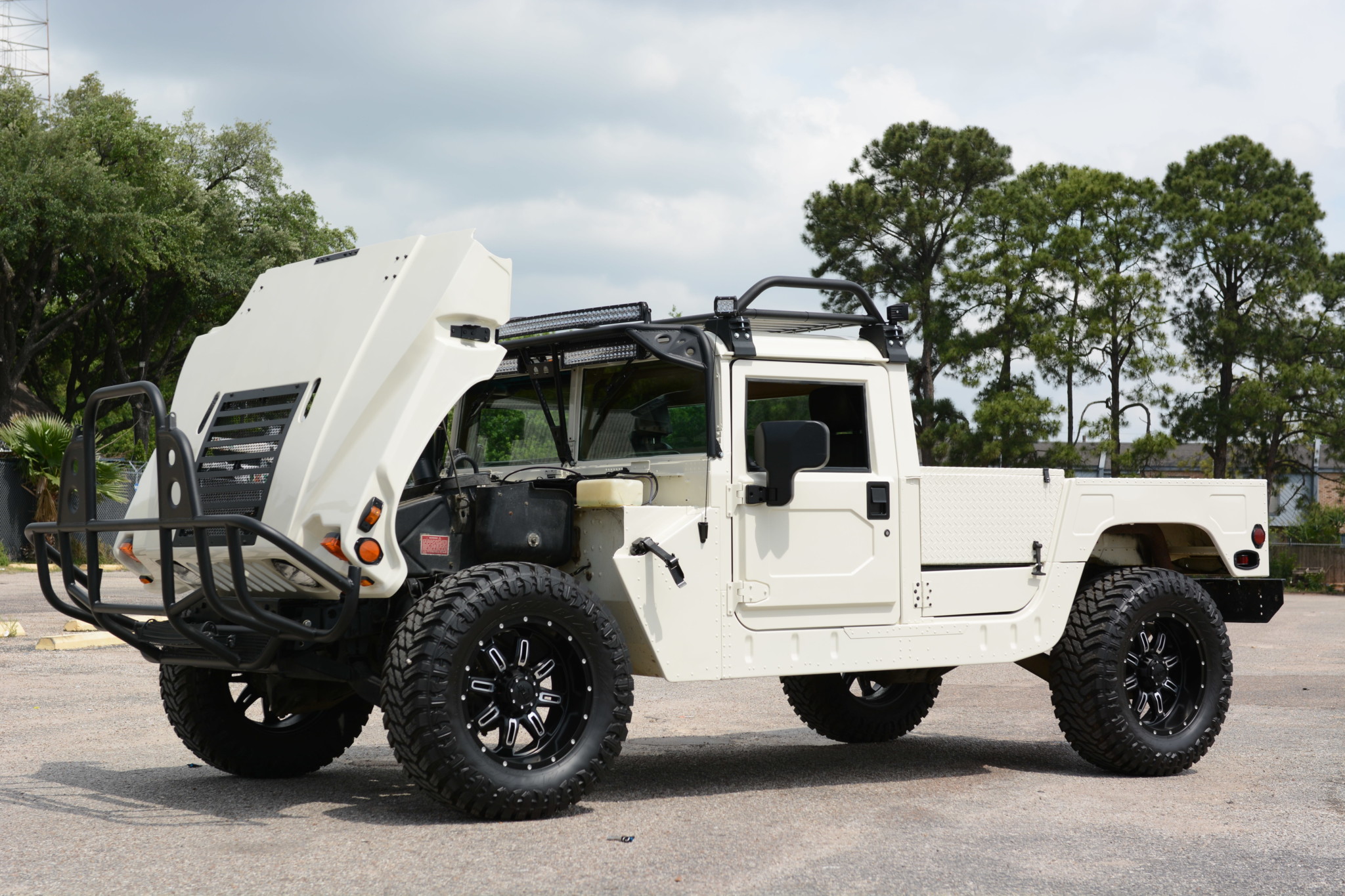 Hummer H1 28 For $40k, Would You Pick This Hummer H1 Pickup Or A Jeep Gladiator?