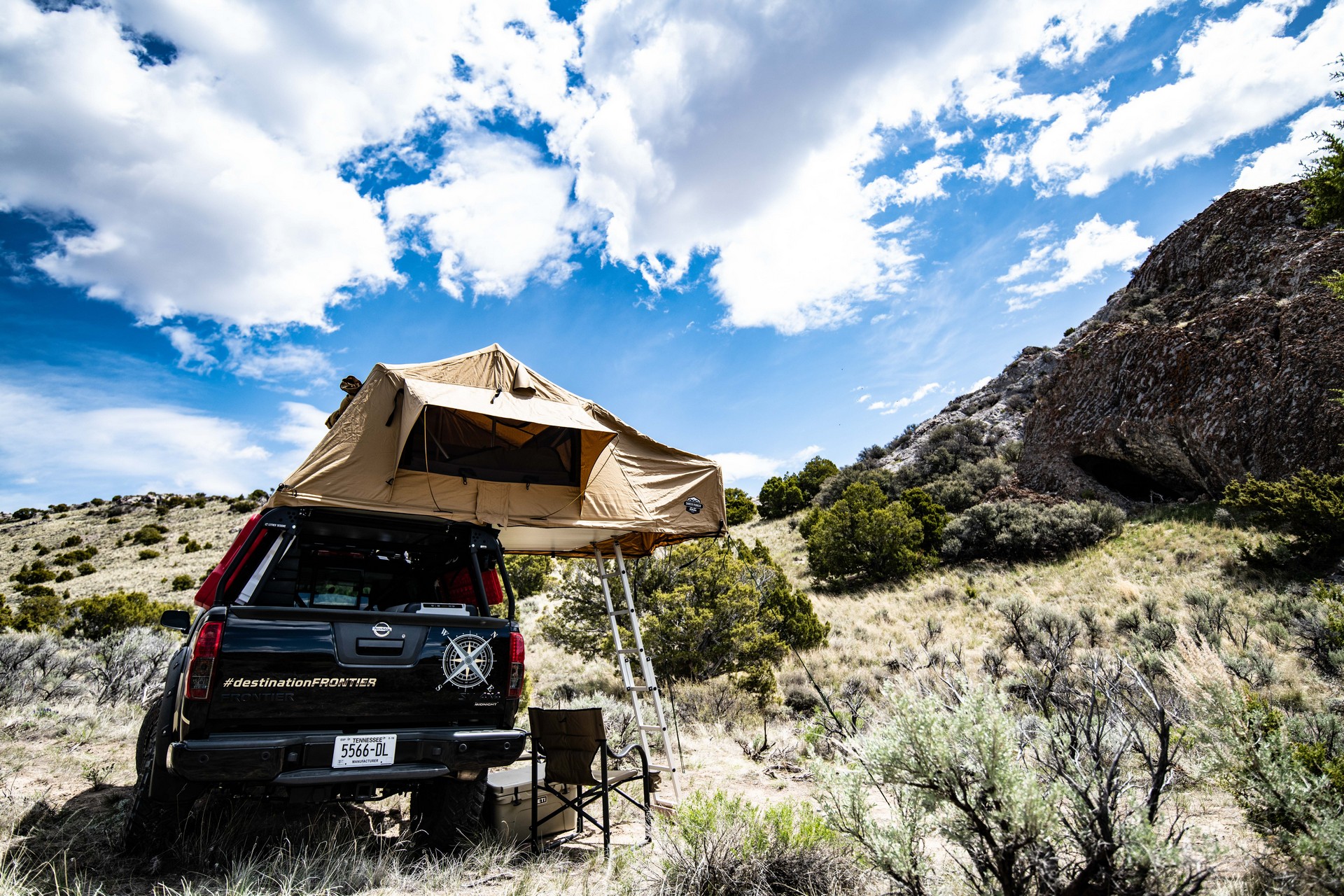 Nissan Destination Frontier-12 Nissan’s Destination Frontier Is A Rugged Truck Designed For Overlanding