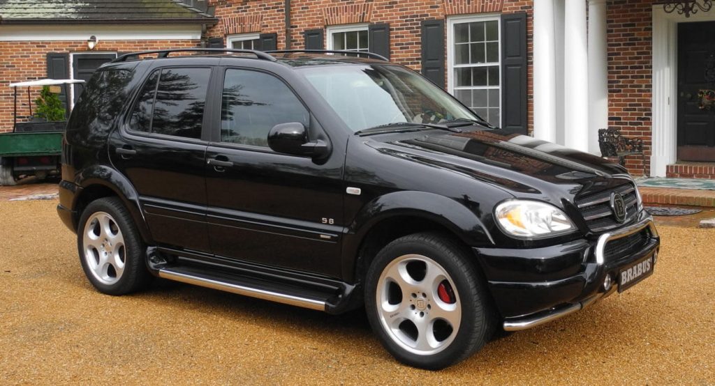  2001 Brabus-Tuned Mercedes ML Is The Ghost Of SUVs Past