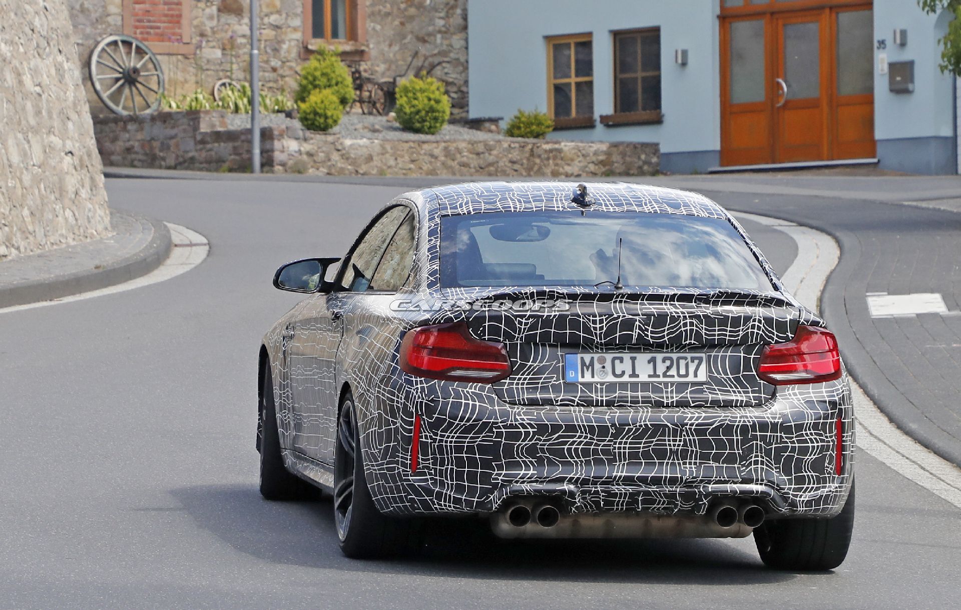 BMW M2 CS Nabbed Testing With Carbon Fiber Parts Galore