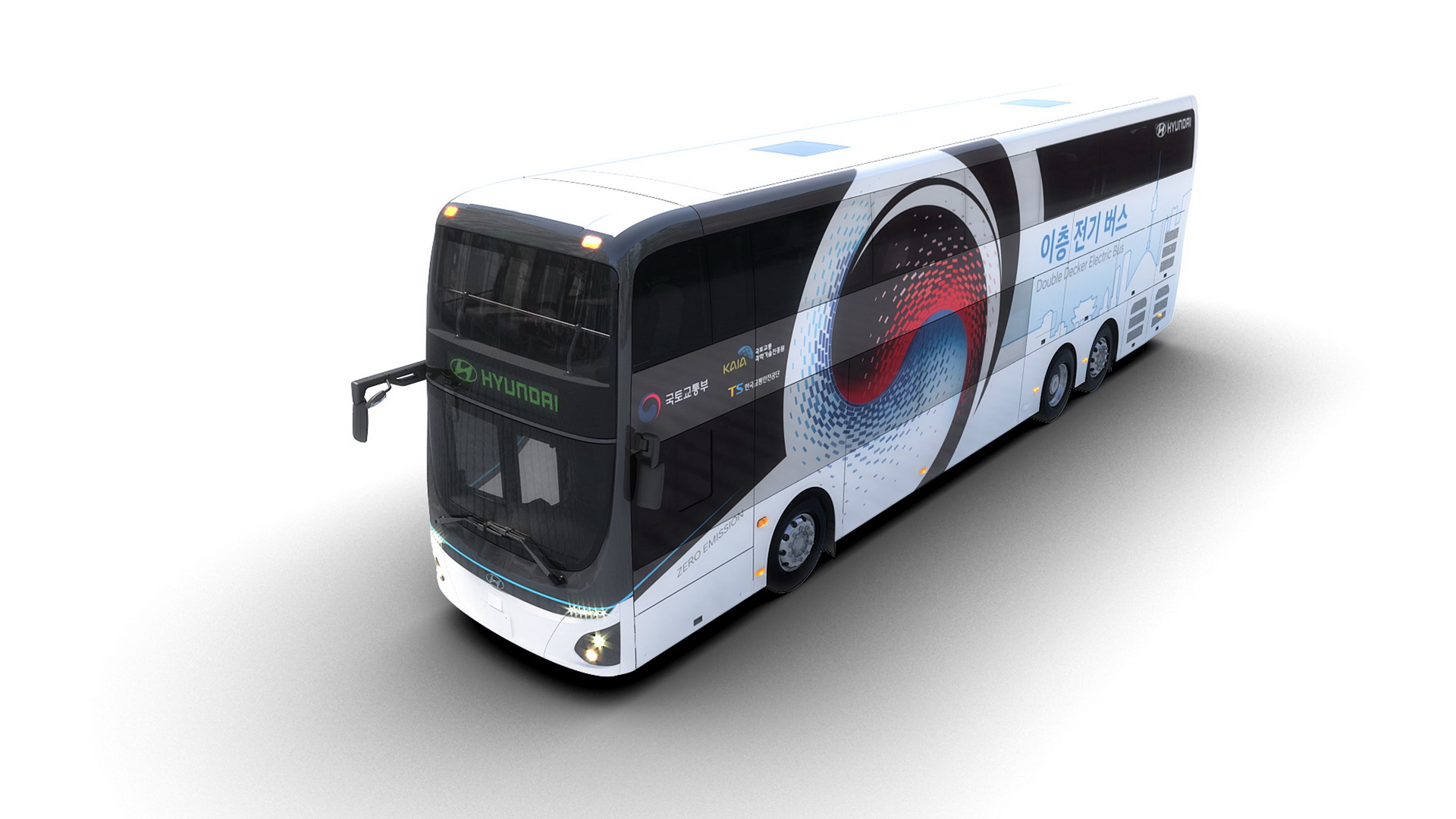 Hyundai Reveals Electric Double-Decker Bus With 186 Miles Of Range