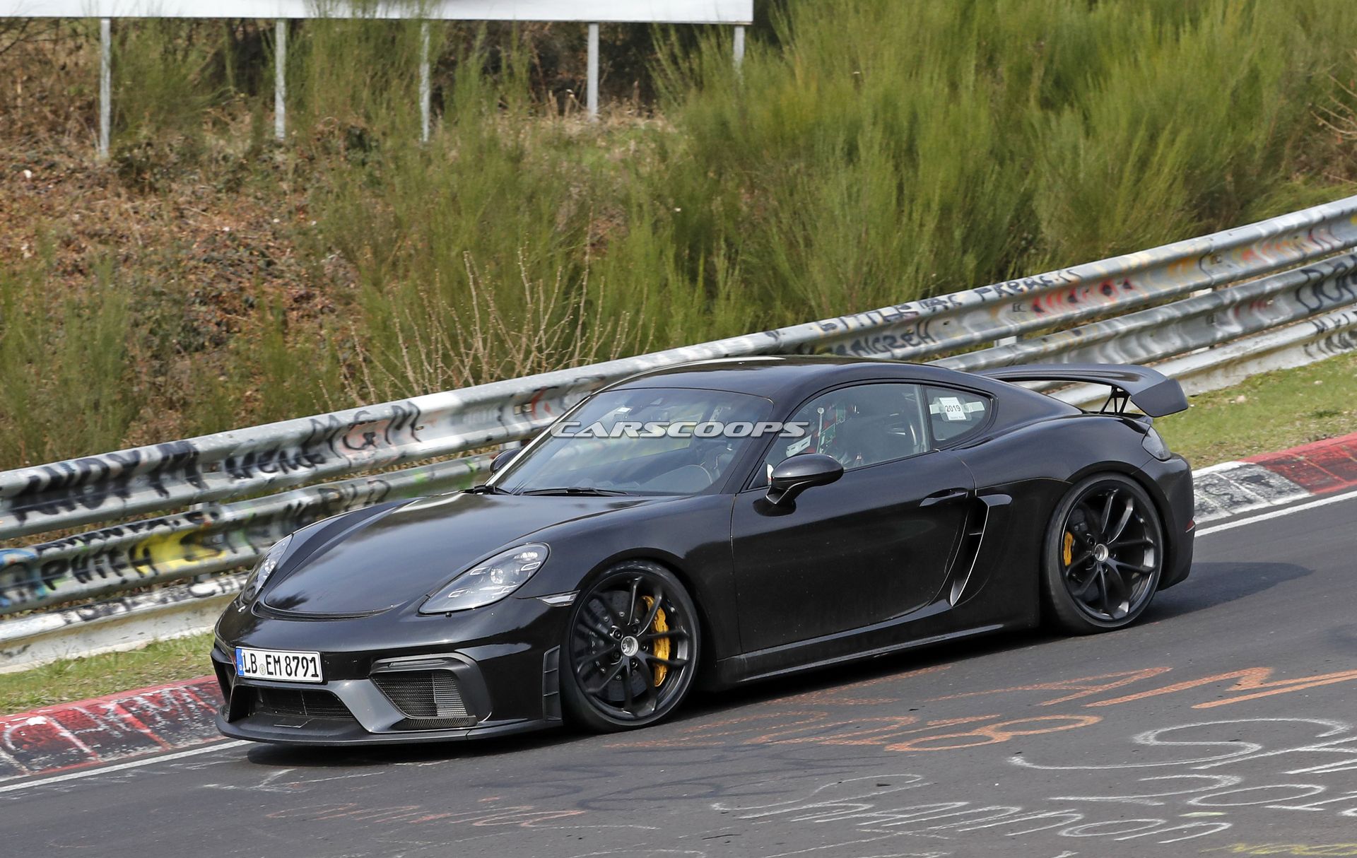 Porsche 718 Cayman GT4 Spy Shots 5 New Porsche 718 Cayman GT4 To Send Shockwaves Through Sports Car World