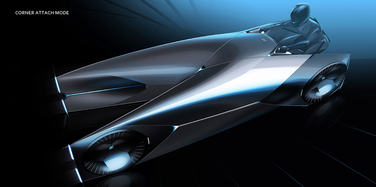 Concept Chariot Is A Fascinating Single-Seater With A Dual Identity