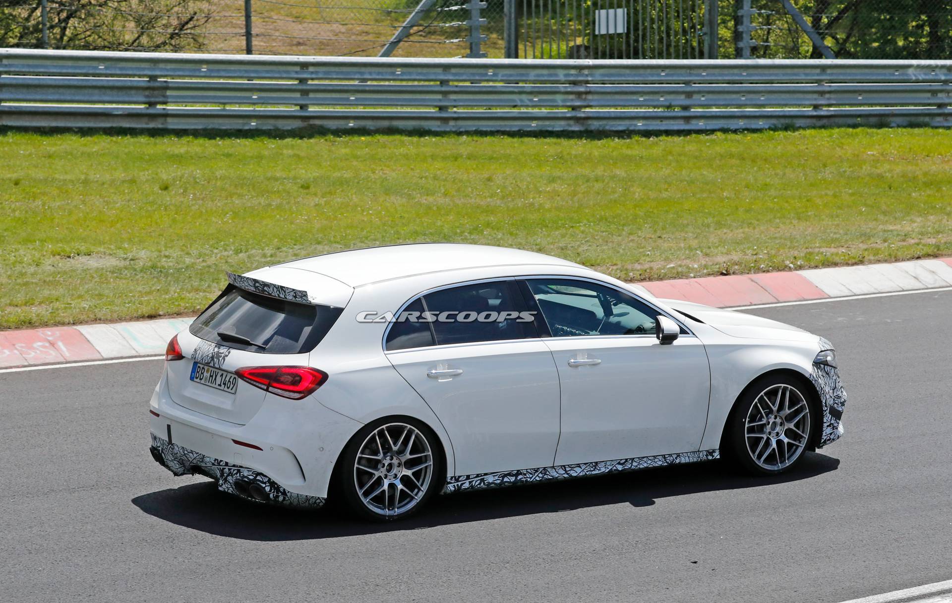 2020 Mercedes-AMG A45 Tackles The Nürburgring Virtually Undisguised