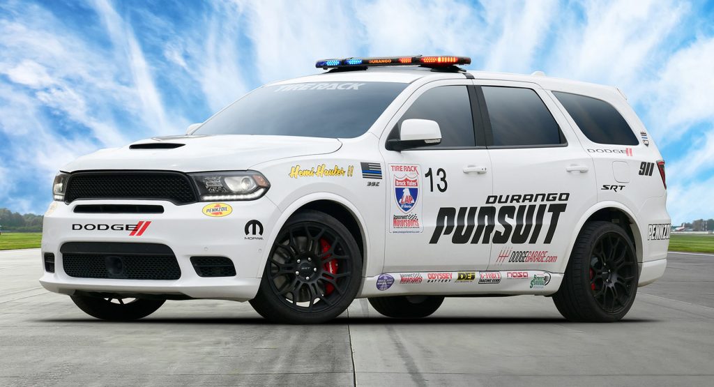 Dodge Durango SRT Pursuit Speed Trap Concept Packs A Ridiculous 797 HP
