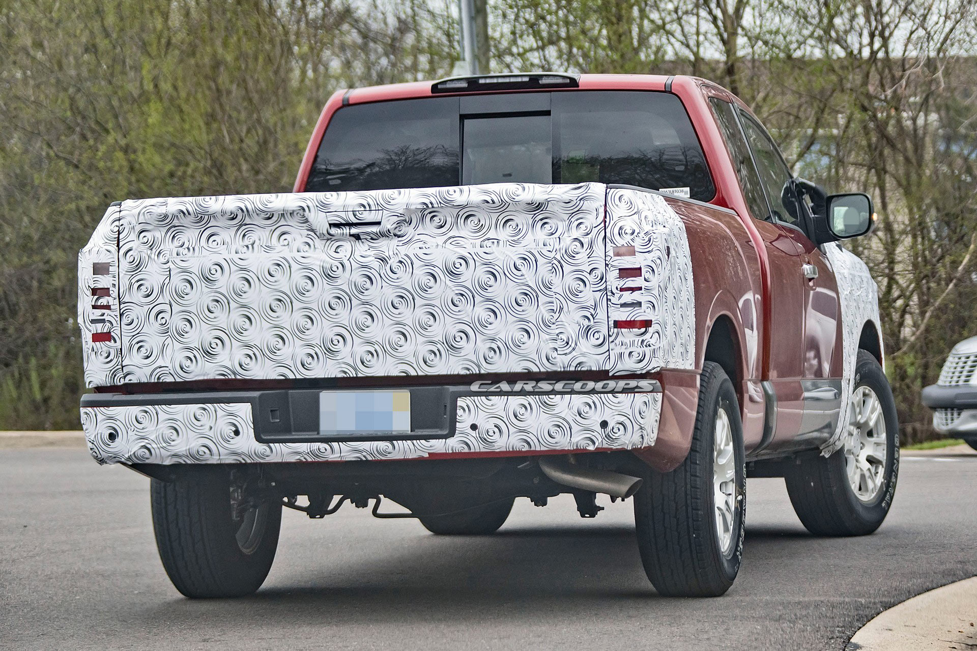 2020-Nissan-Titan 2020 Nissan Titan Facelift Spied With An Updated Interior