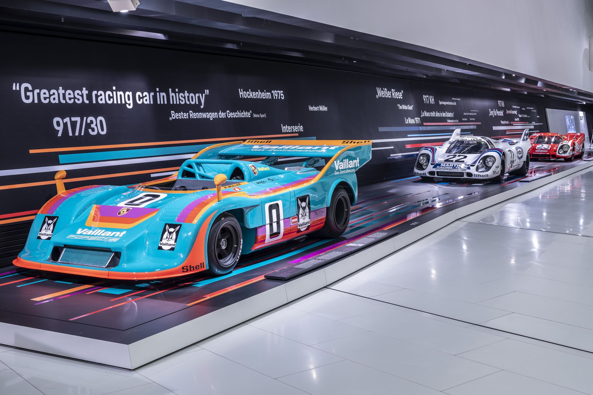 Porsche 917 Exhibition 20 Porsche Museum Celebrating 50th Birthday Of Legendary 917