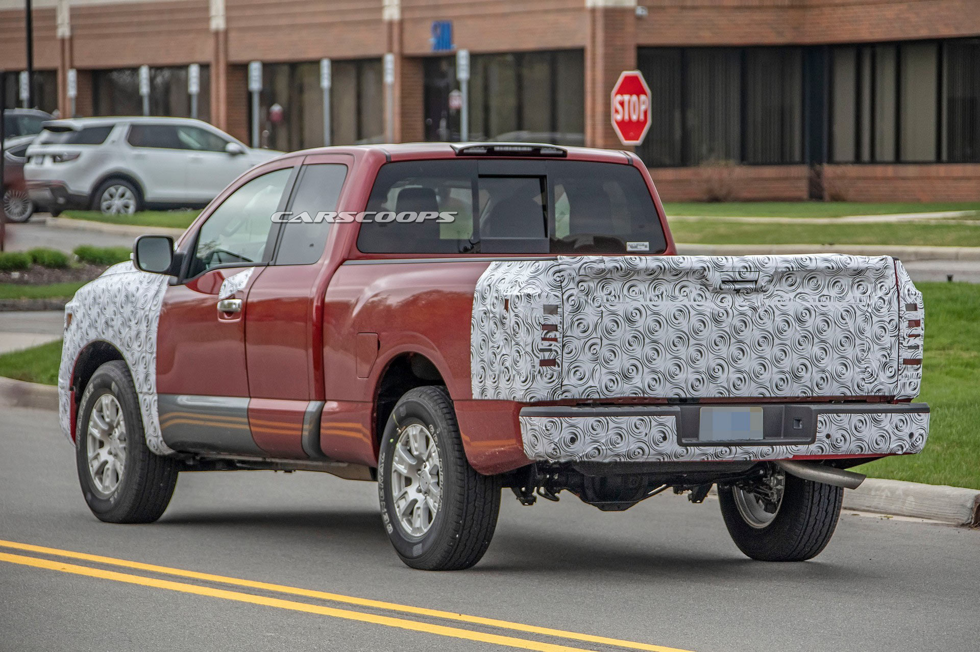 2020-Nissan-Titan 2020 Nissan Titan Facelift Spied With An Updated Interior