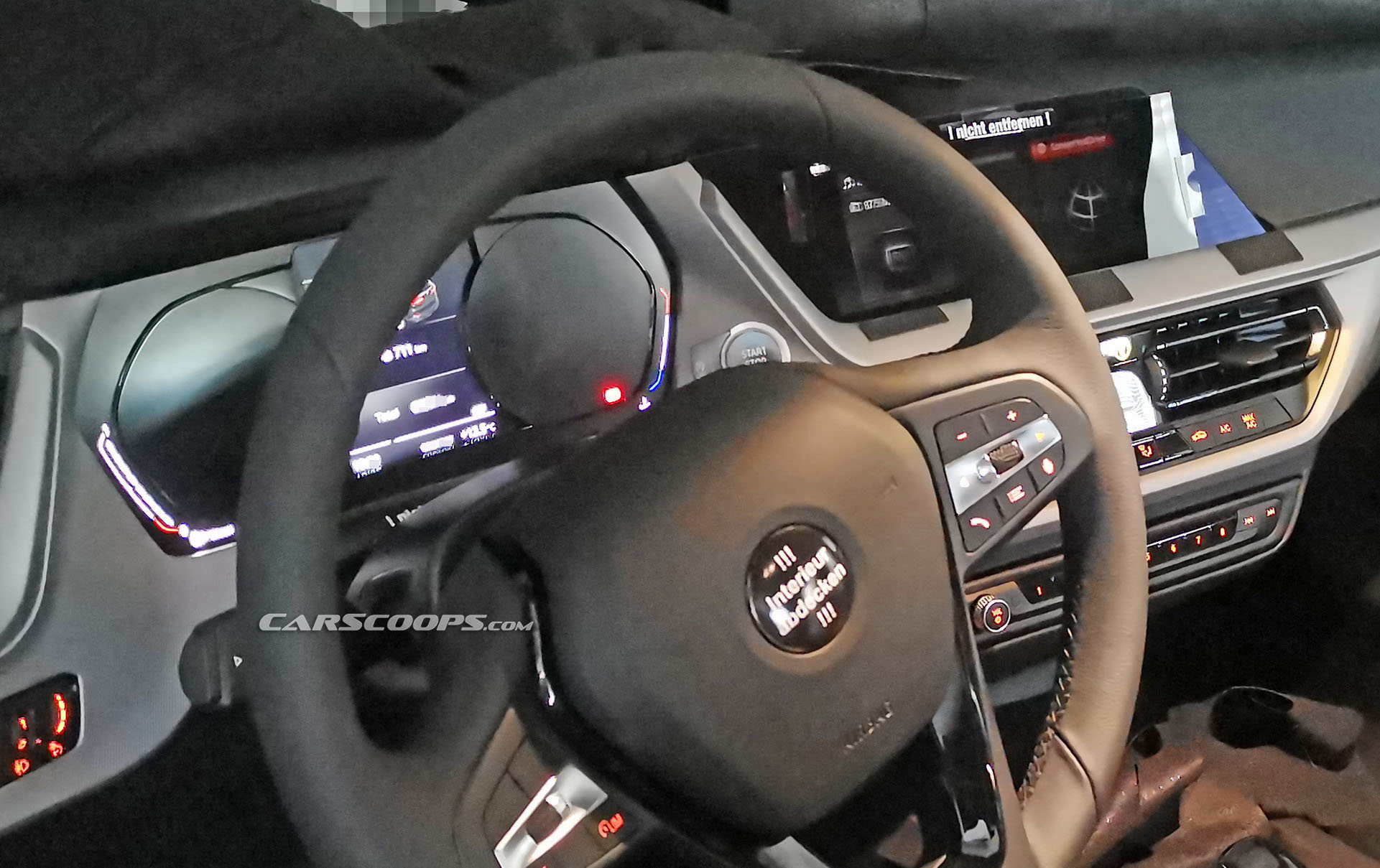 2020 BMW 1-Series 4 2020 BMW 1 Series Hatch Interior Caught Completely Undisguised