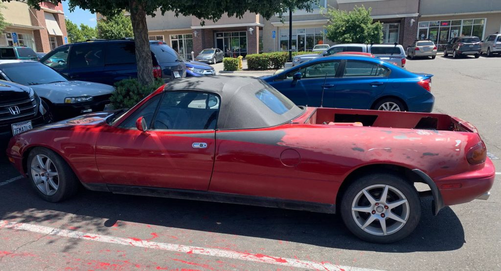 This Mazda MX-5 Pickup Is Definitely Lacking Some Attention