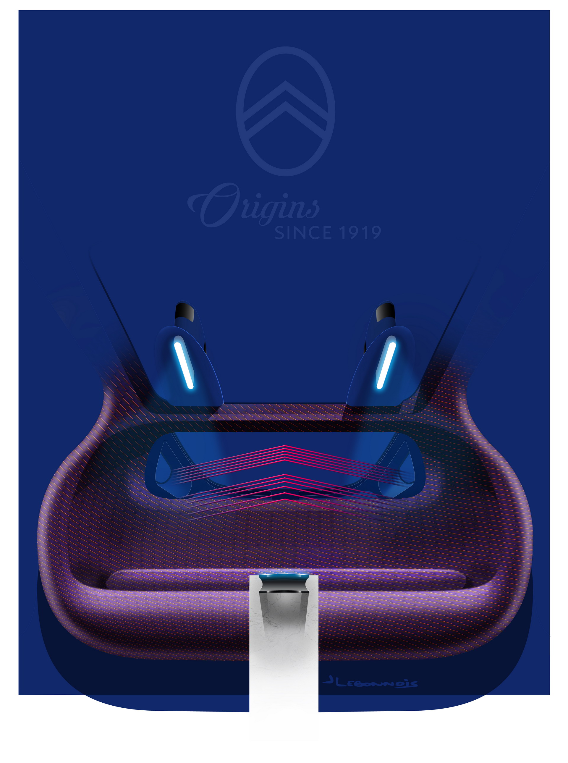 Citroen 19_19 CONCEPT 66 Citroen’s New Electric 19_19 Concept Has A 500 Mile Range And 30-inch Rims