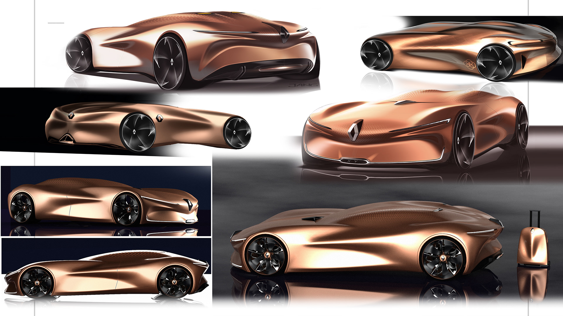 Renault Project Concept 6 Renault Project XY-2 Can Fit Two – But They Won’t See Or Be Seen
