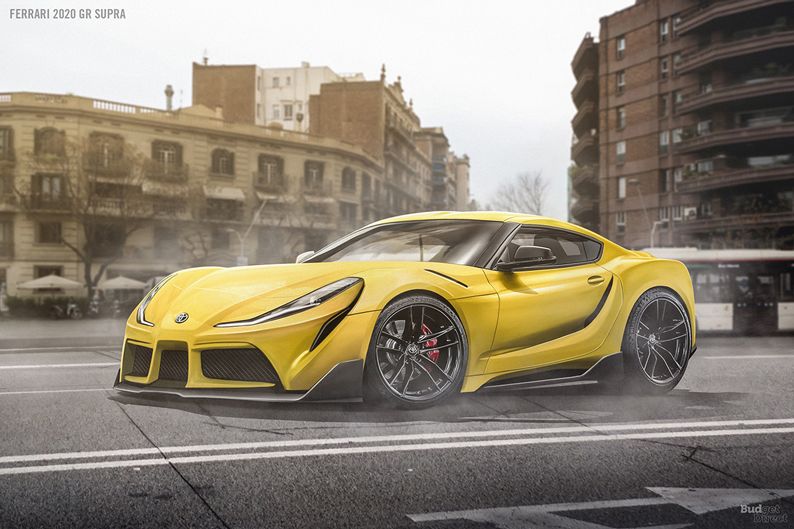 What If The New Toyota Supra Was Built With Ferrari, Peugeot, Or Mercedes?