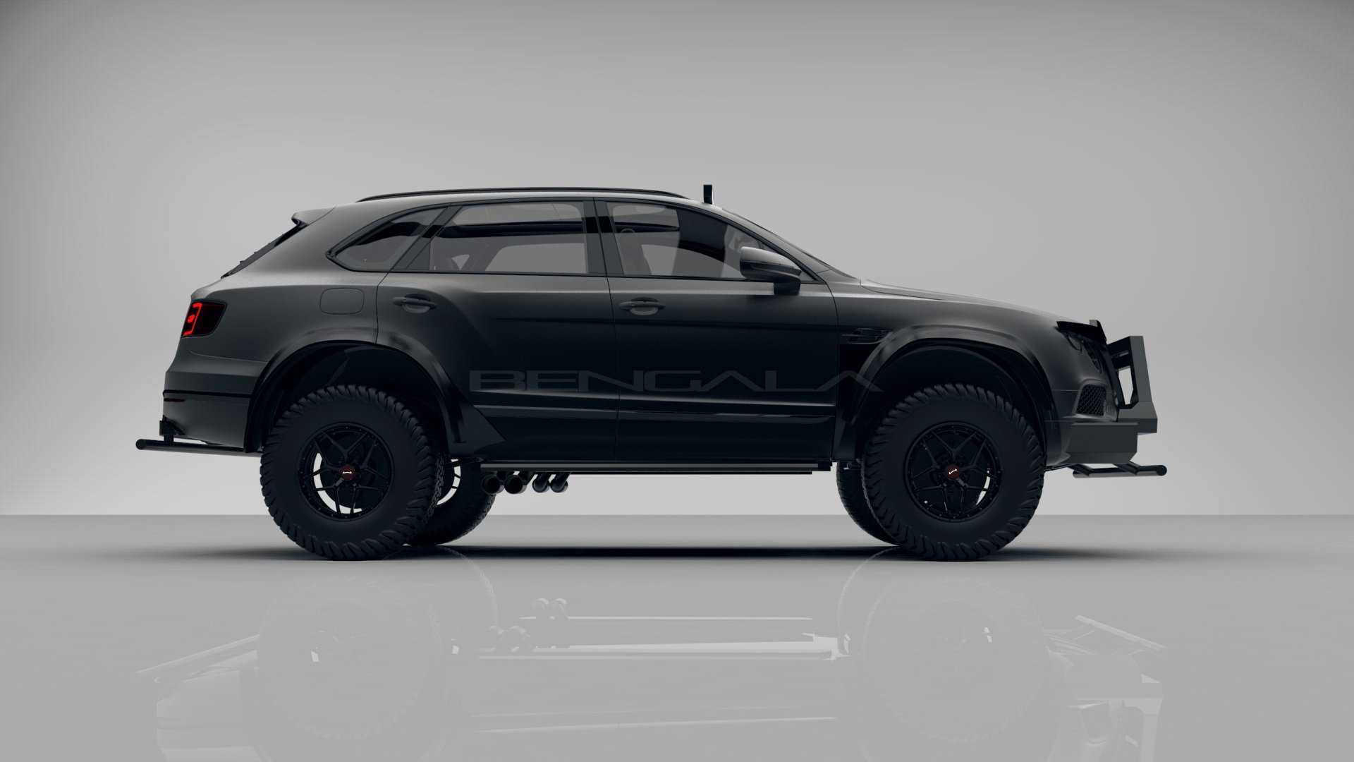 Bentley Bentayga Bengala 1 Limited Production Bentley Bentayga Bengala Is Something Out Of A Doomsday Film