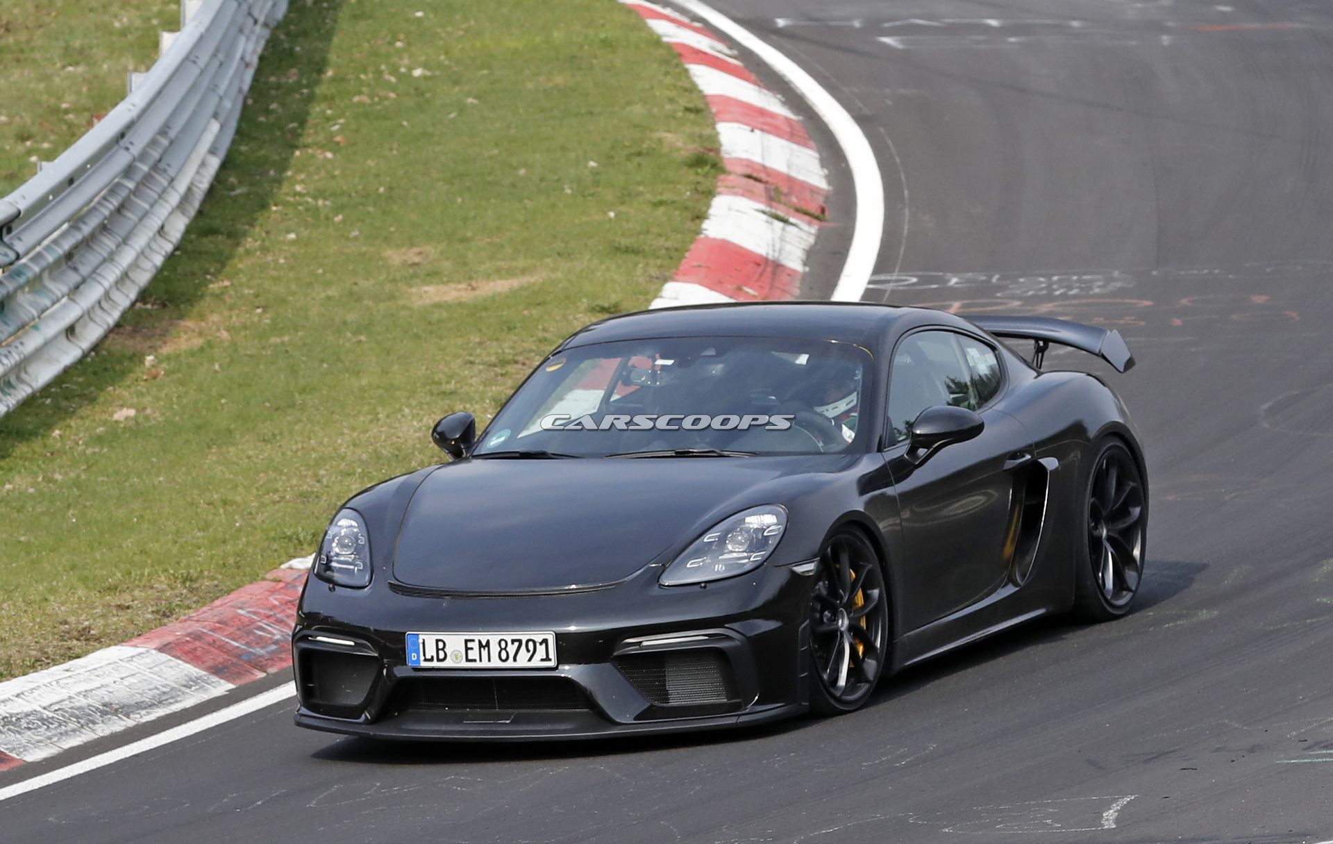 Porsche 718 Cayman GT4 Spy Shots 3 New Porsche 718 Cayman GT4 To Send Shockwaves Through Sports Car World