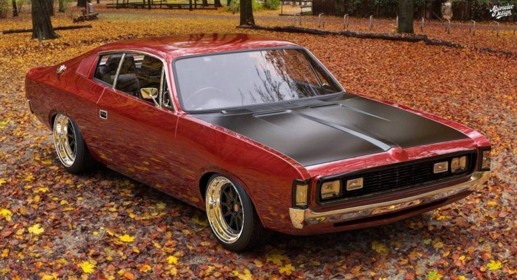  Hellcat-Powered 1972 Chrysler Valiant Charger Restomod Project Begs To Be Made