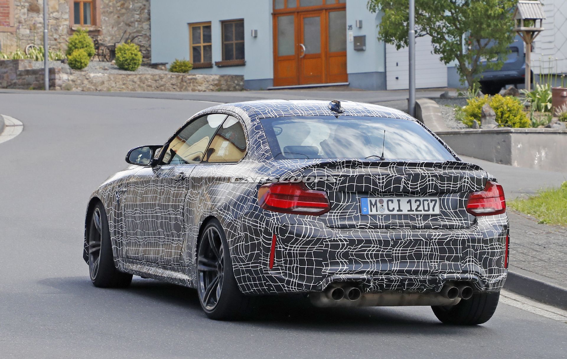 BMW M2 CS Nabbed Testing With Carbon Fiber Parts Galore