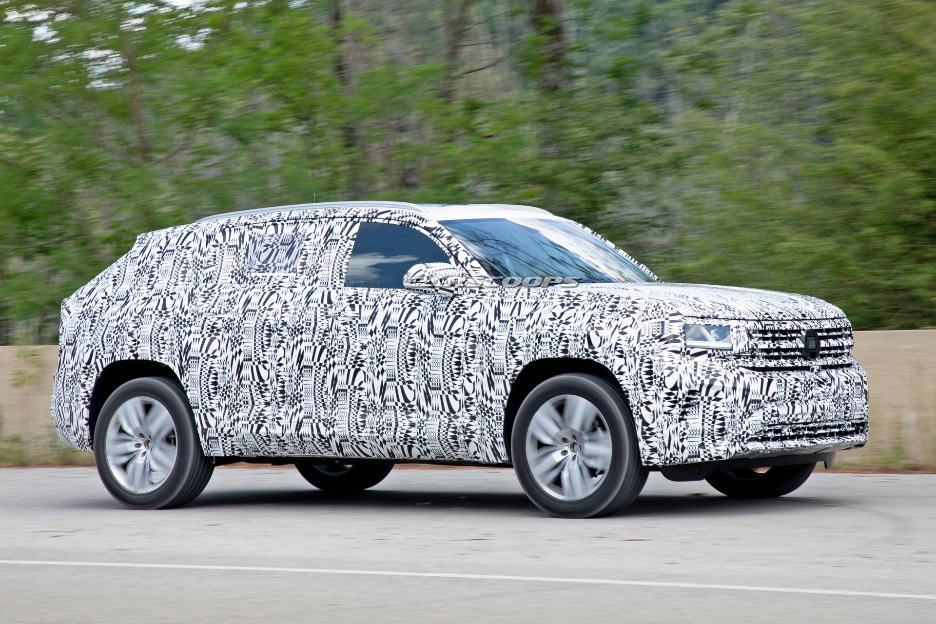 2020 VW Atlas Cross Sport Spied Getting Acquainted With U.S. Roads