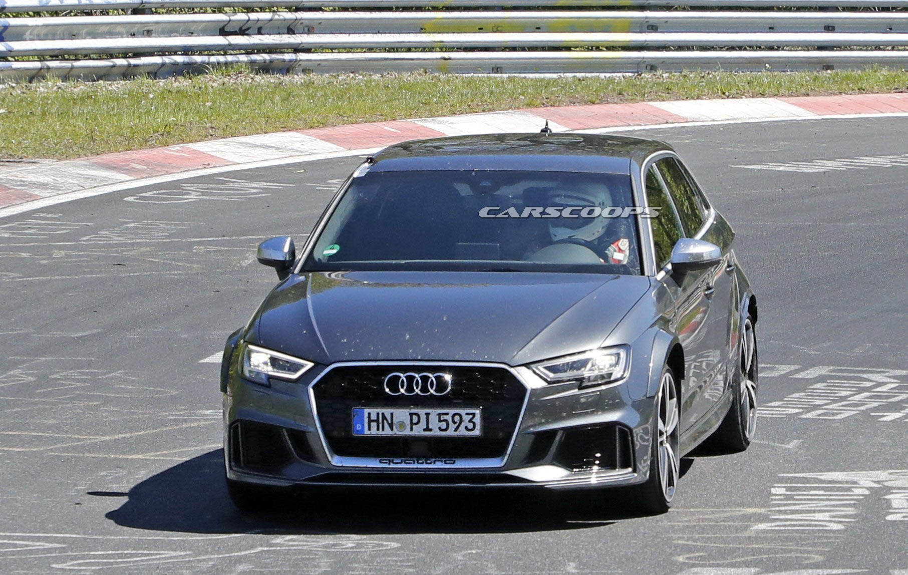 2021-Audi-RS3-1 2021 Audi RS3 Mule Spotted, Could Have More Than 400 HP