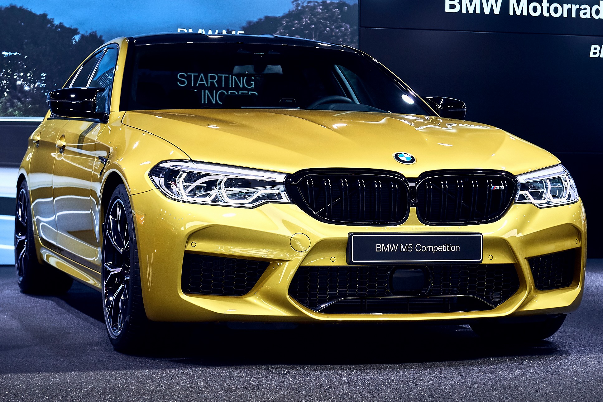 BMW M5 Competition Austin Yellow Metallic 1 BMW M5 Competition In Austin Yellow Metallic Is A Head Turner