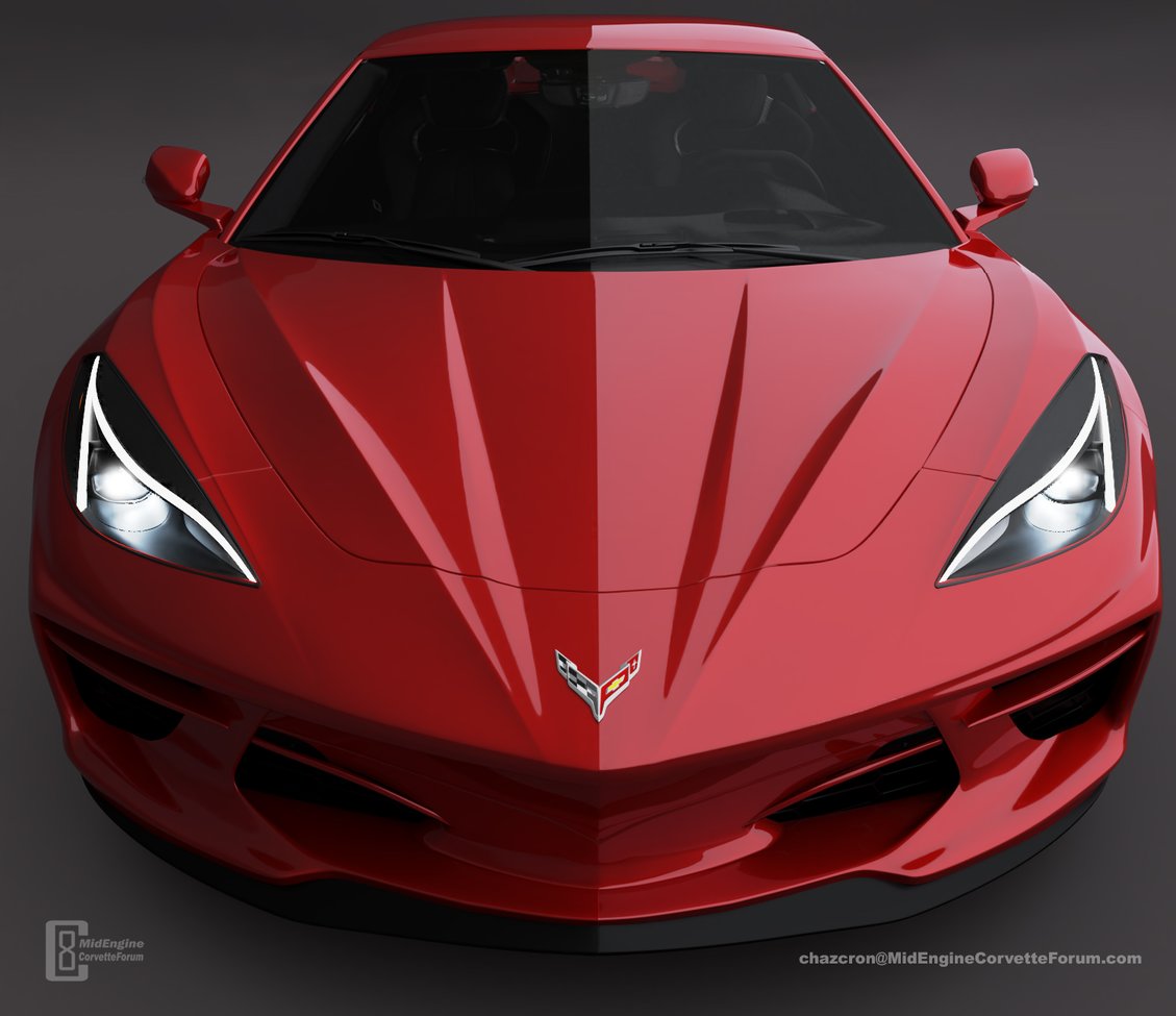 Latest 2020 Chevrolet Corvette C8 Renderings Seem Almost Real