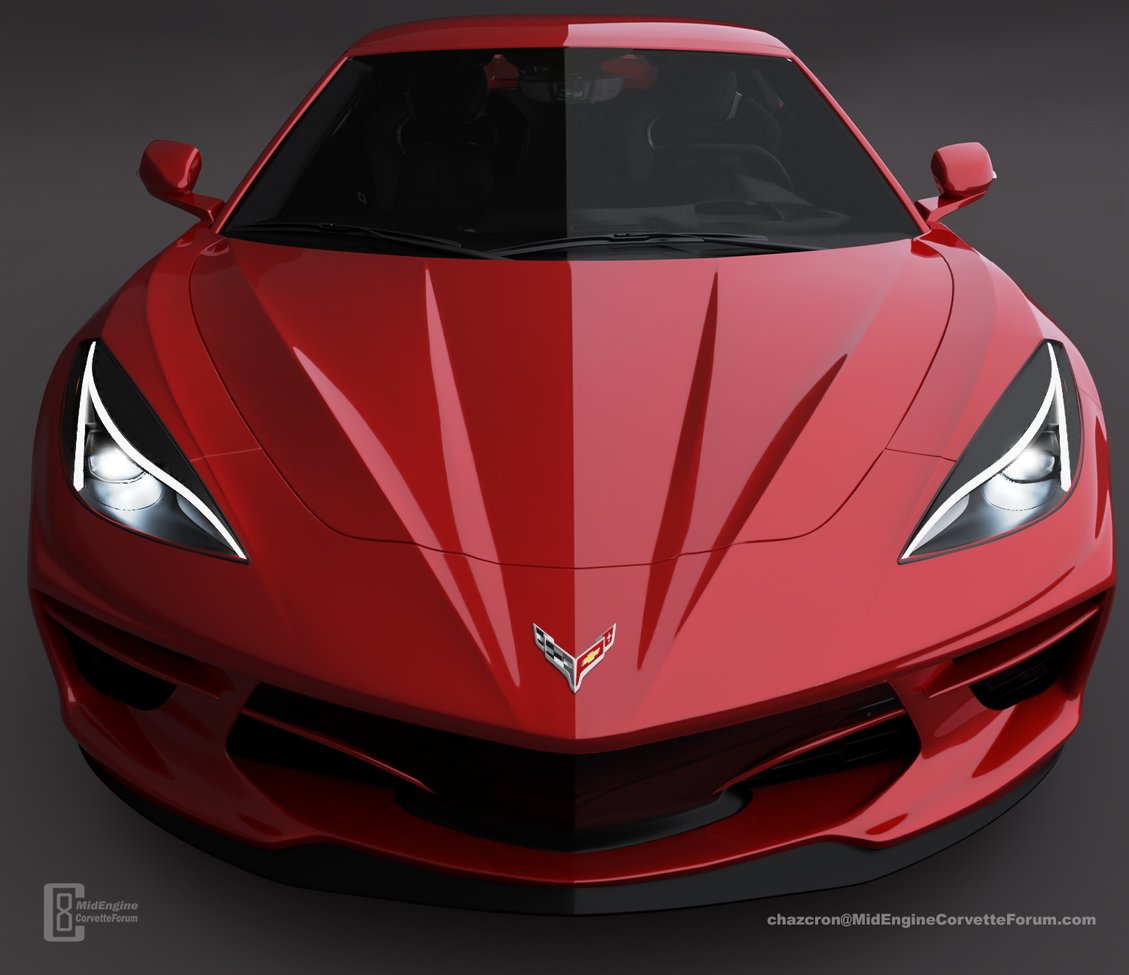 Latest 2020 Chevrolet Corvette C8 Renderings Seem Almost Real