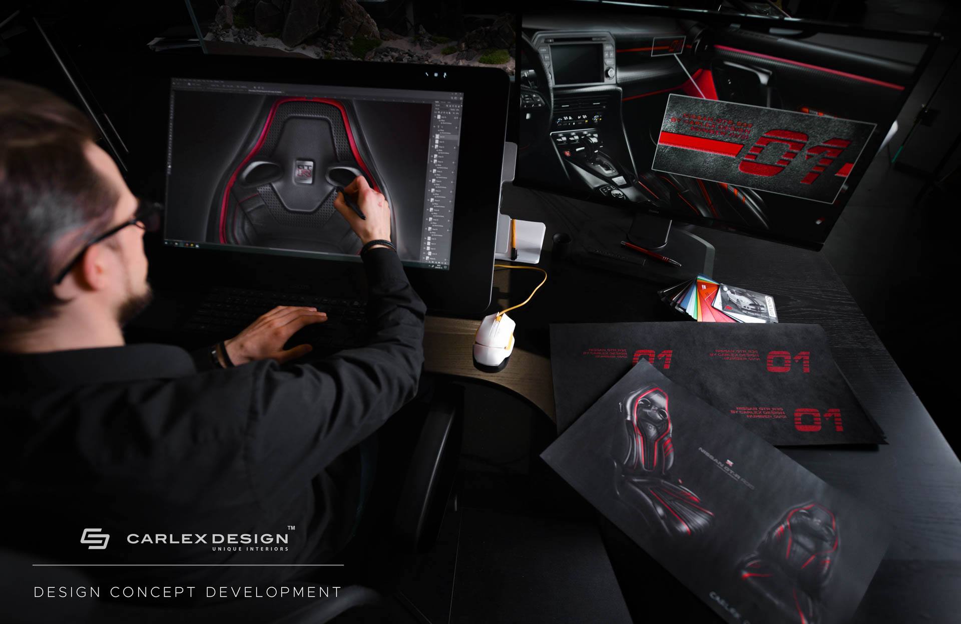 carlex nissan gtr interior bespoke 25 This Nissan GT-R’s Unique Cabin Comes Courtesy Of Carlex Design