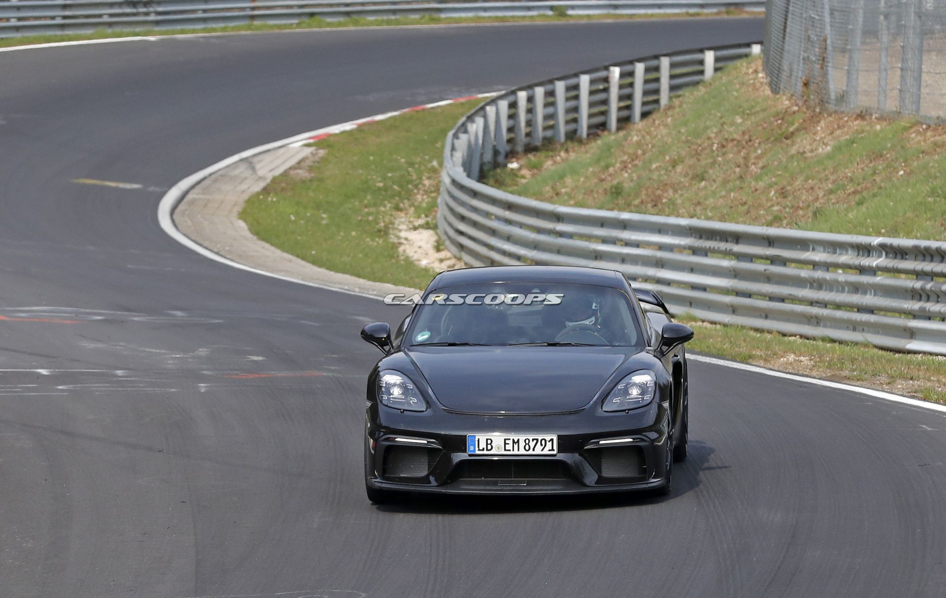 Porsche 718 Cayman GT4 Spy Shots 1 New Porsche 718 Cayman GT4 To Send Shockwaves Through Sports Car World