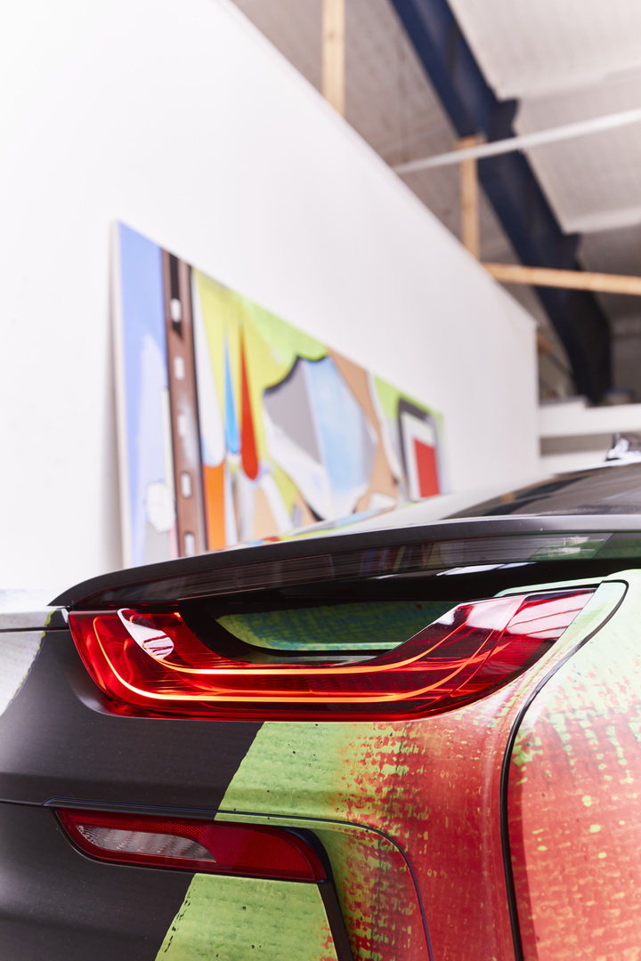 bmw i8 art car thomas scheibitz 10 BMW i8 Gains A Colorful Look For The Sake Of Art