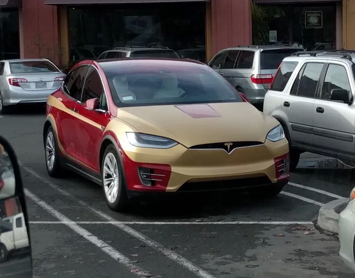 tesla model x iron man look 7 Are Iron Man Teslas A Thing? It Kind Of Seems That Way