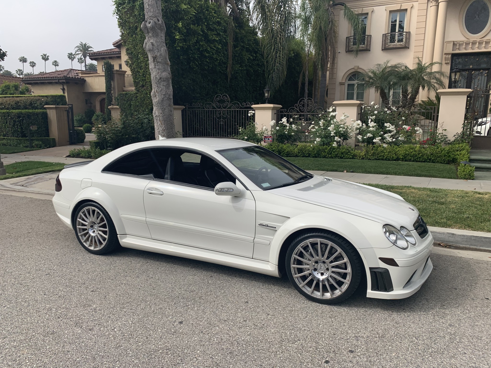 Mercedes Benz CLK 63 AMG Black 15 Mercedes-Benz CLK 63 AMG Black Series Looks Mean Even In White