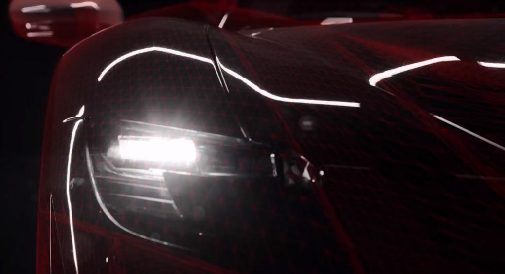  Ferrari Drops One Final Teaser Of New F173 Hybrid Supercar
