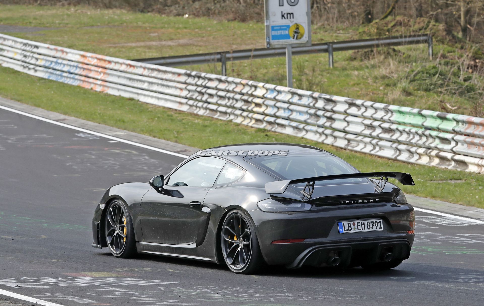 Porsche 718 Cayman GT4 Spy Shots 9 New Porsche 718 Cayman GT4 To Send Shockwaves Through Sports Car World