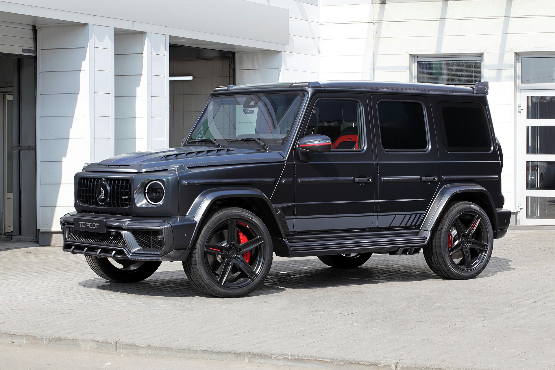 topcar mercedes amg g63 inferno carbon 3 Mercedes-AMG G63 Straps On TopCar’s $45K ‘Inferno’ Body Kit