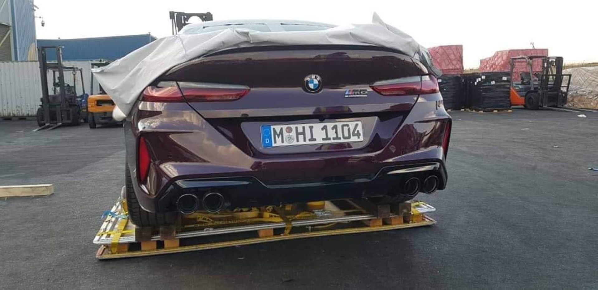 2020 BMW M8 Competition Does A Strip Tease In South Africa