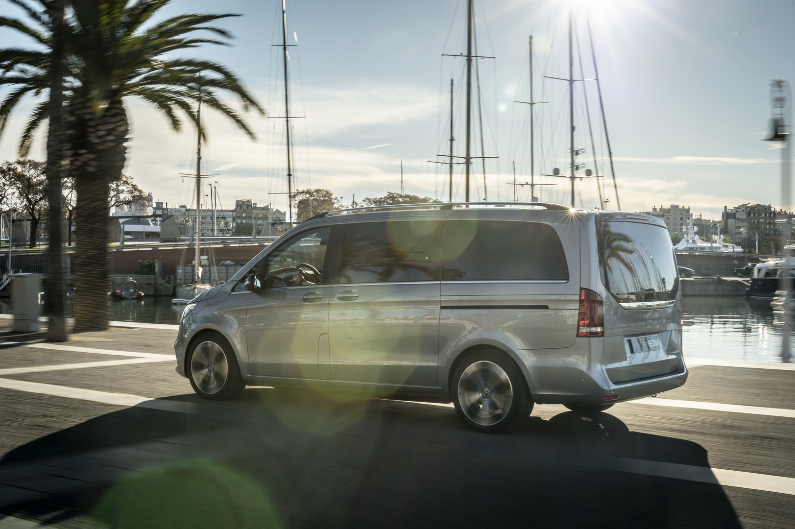 2019 mercedes-benz eqv concept 2 Mercedes-Benz Drives Concept EQV On The Streets Of Barcelona