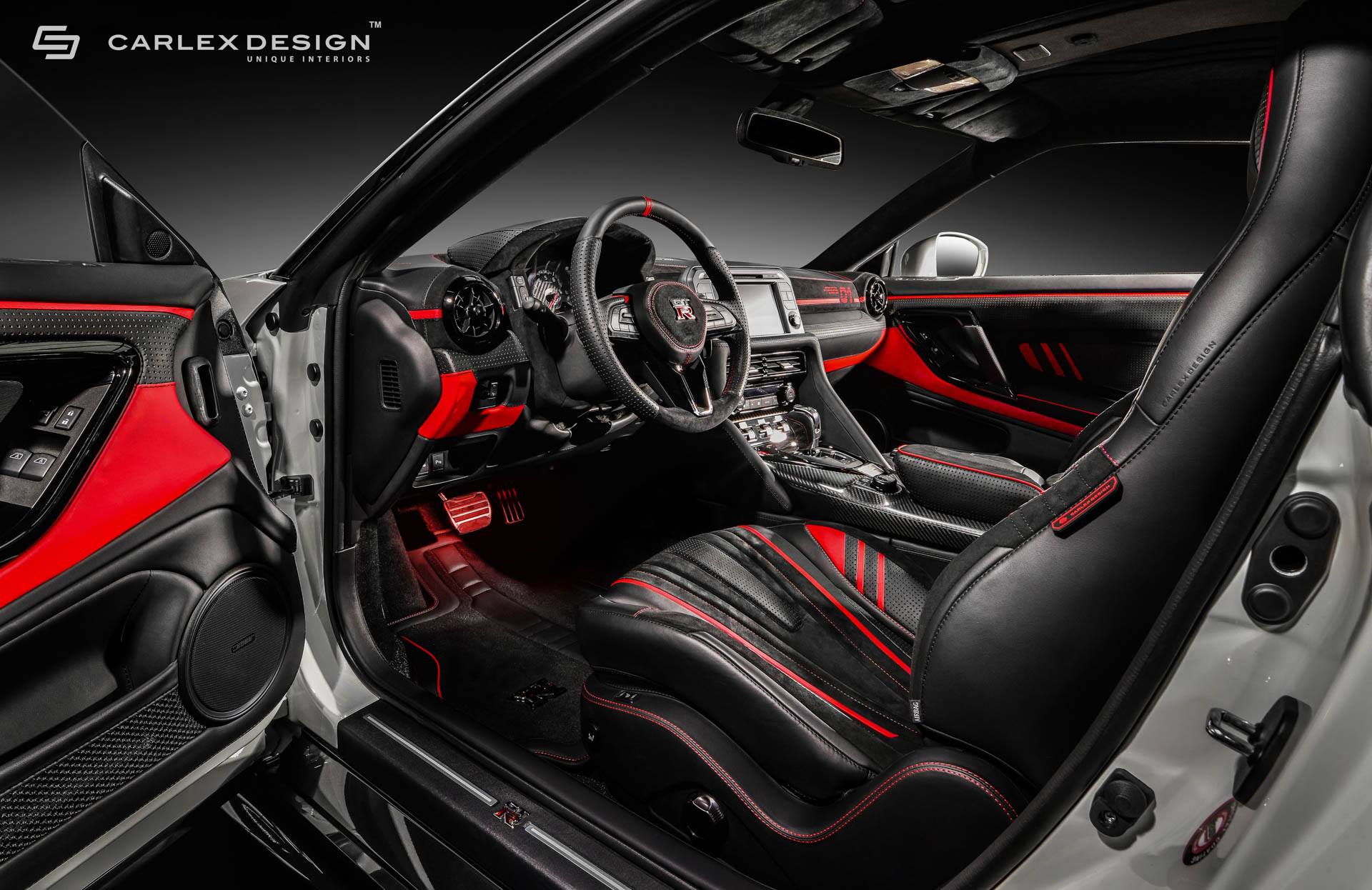 carlex nissan gtr interior bespoke 11 This Nissan GT-R’s Unique Cabin Comes Courtesy Of Carlex Design