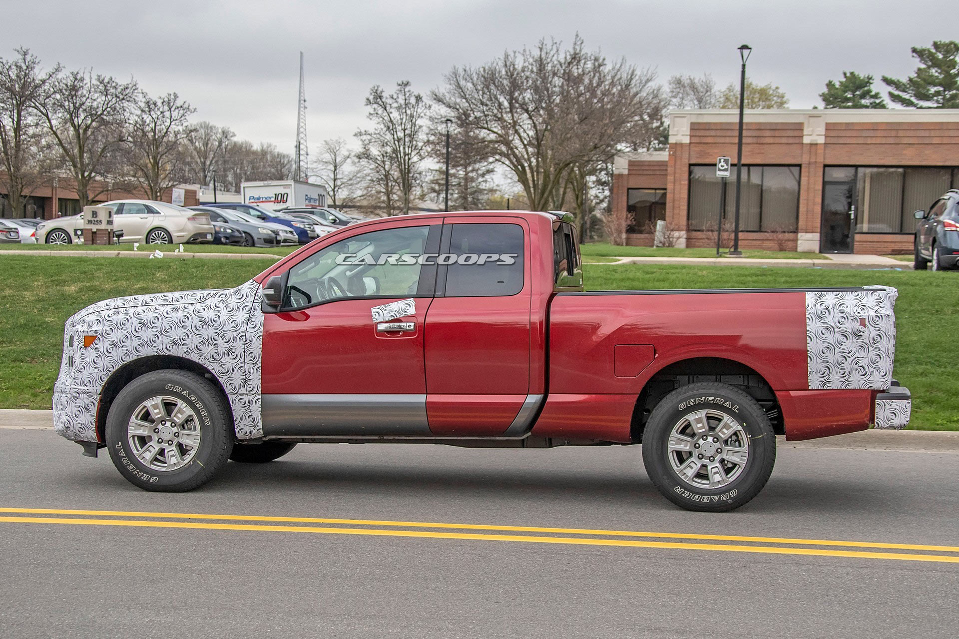 2020-Nissan-Titan 2020 Nissan Titan Facelift Spied With An Updated Interior