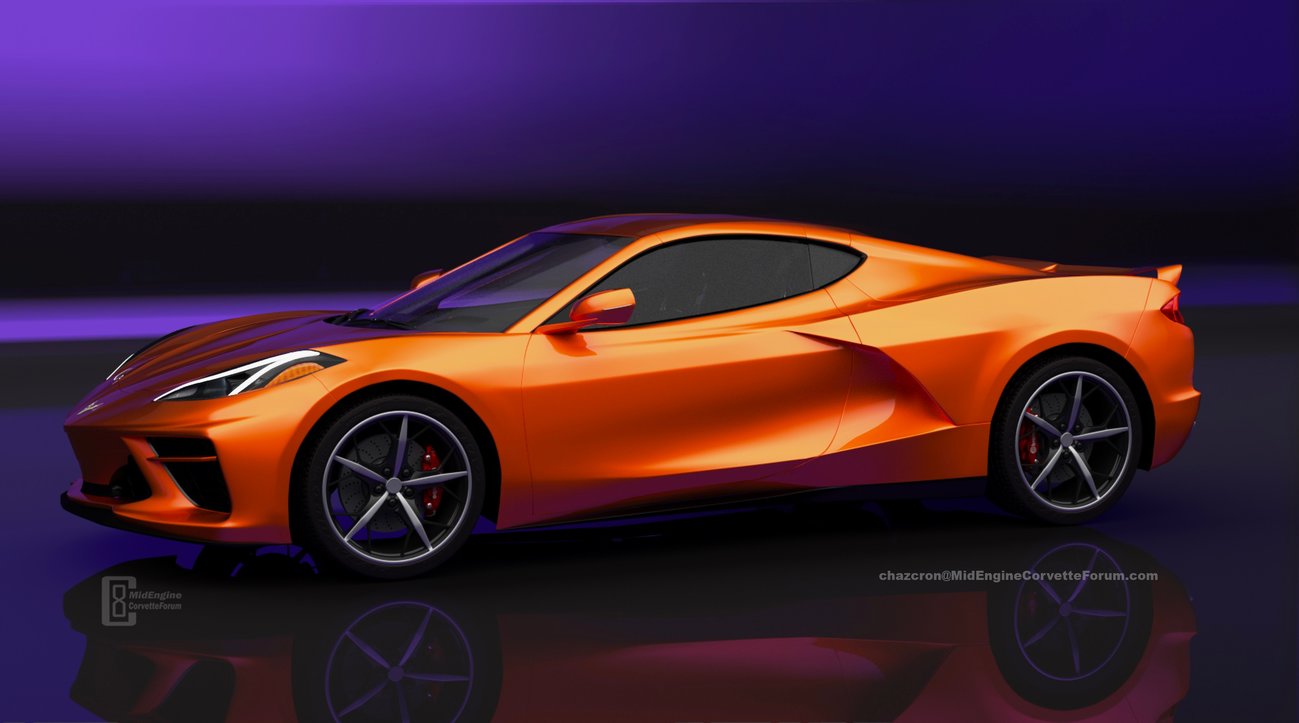 Latest 2020 Chevrolet Corvette C8 Renderings Seem Almost Real