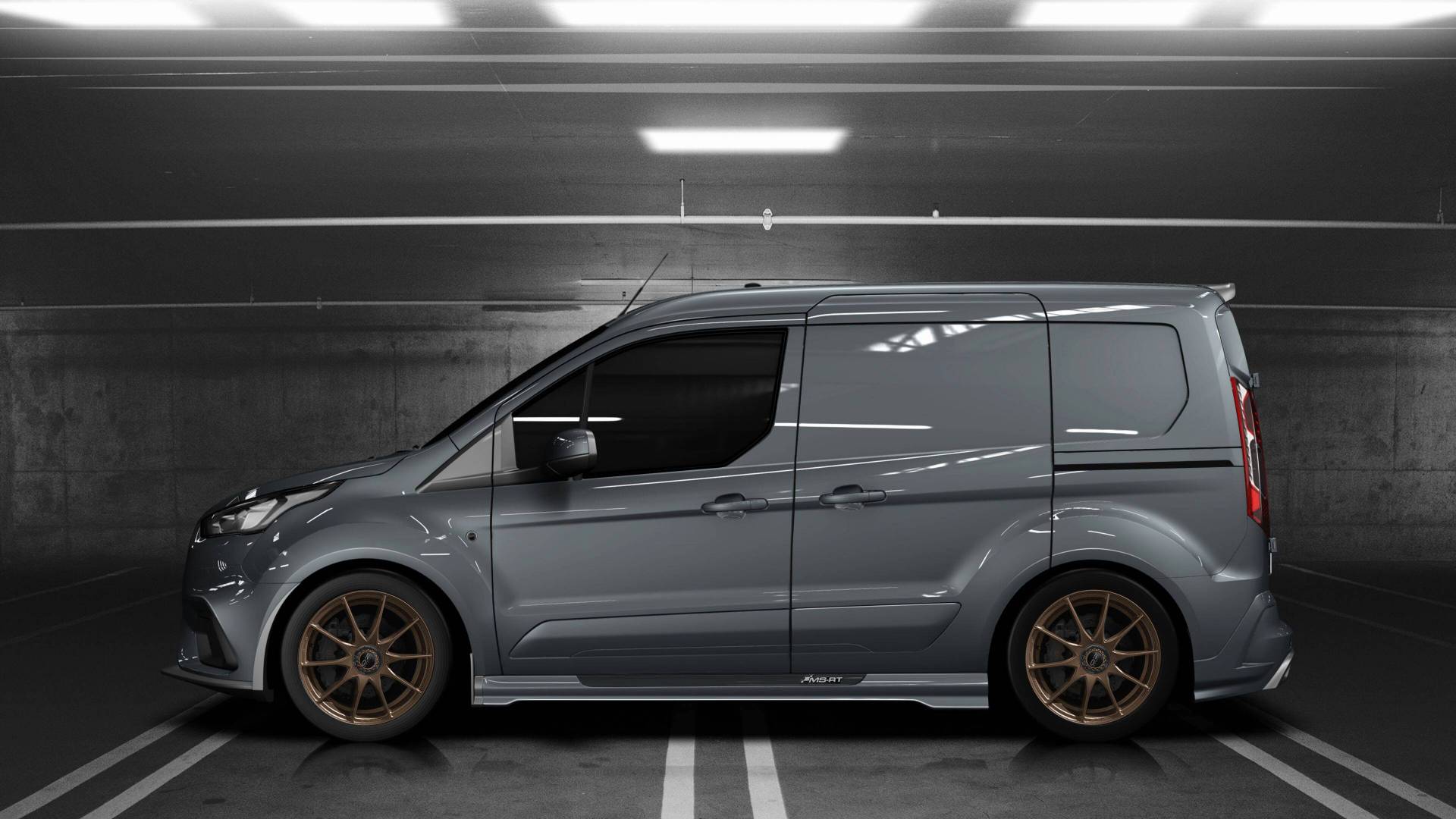 MS-RT Ford Transit Connect 4 MS-RT Transit Connect Tuned Van Is All About Looking Fast