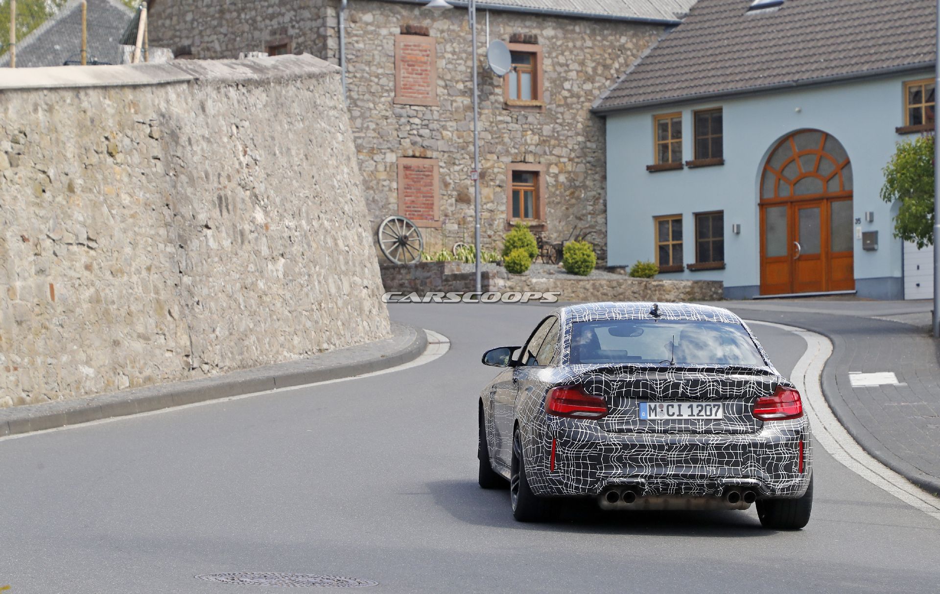 BMW M2 CS Nabbed Testing With Carbon Fiber Parts Galore