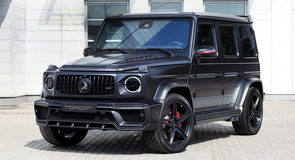 Mercedes Amg G63 Straps On Topcar S 45k Inferno Body Kit