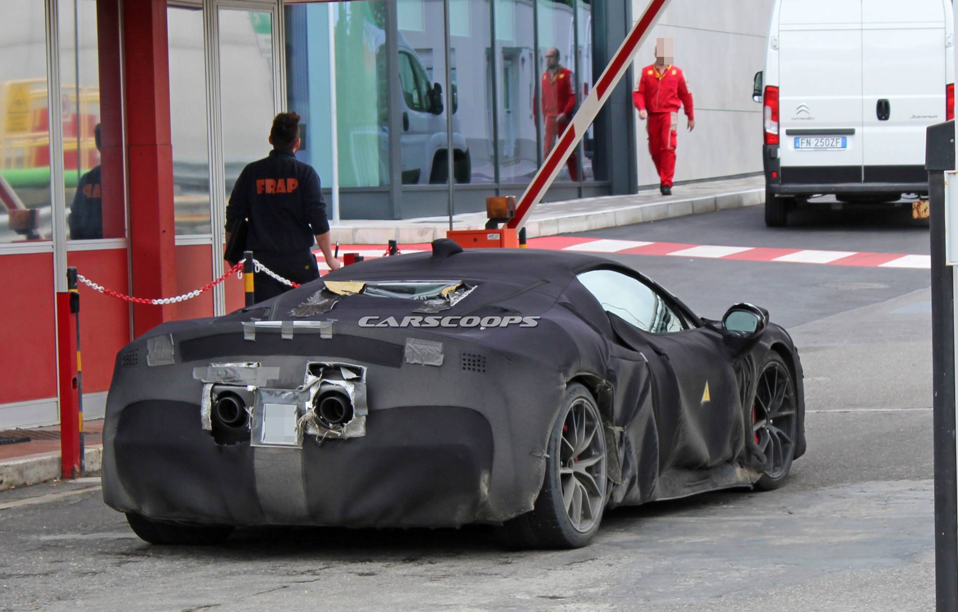 Ferrari’s 1,000 PS Hybrid Supercar Spotted A Week Before Its Official Unveiling