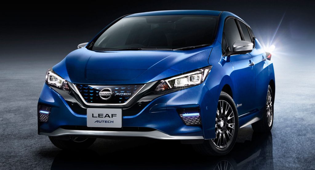  Nissan Leaf Gets The Autech Makeover In Japan