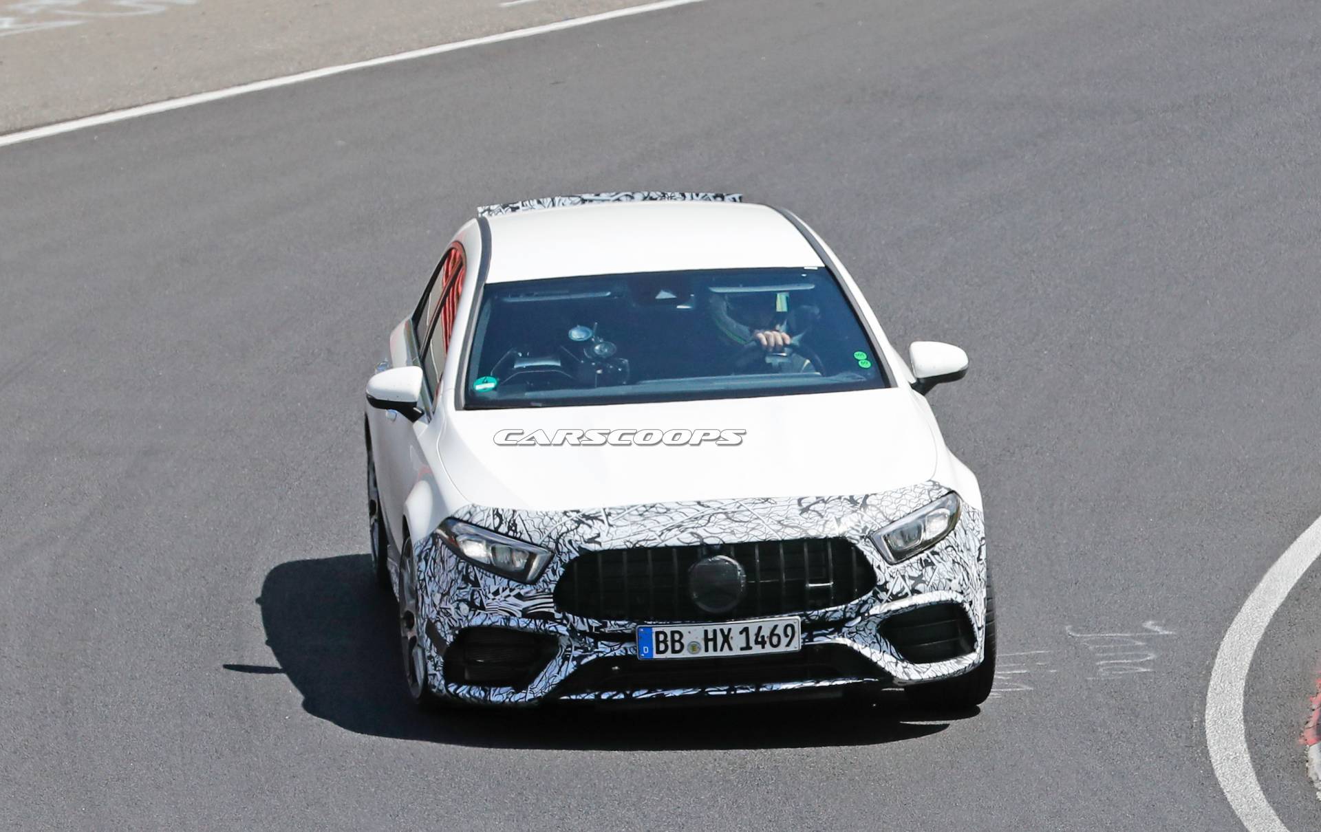 2020 Mercedes-AMG A45 Tackles The Nürburgring Virtually Undisguised