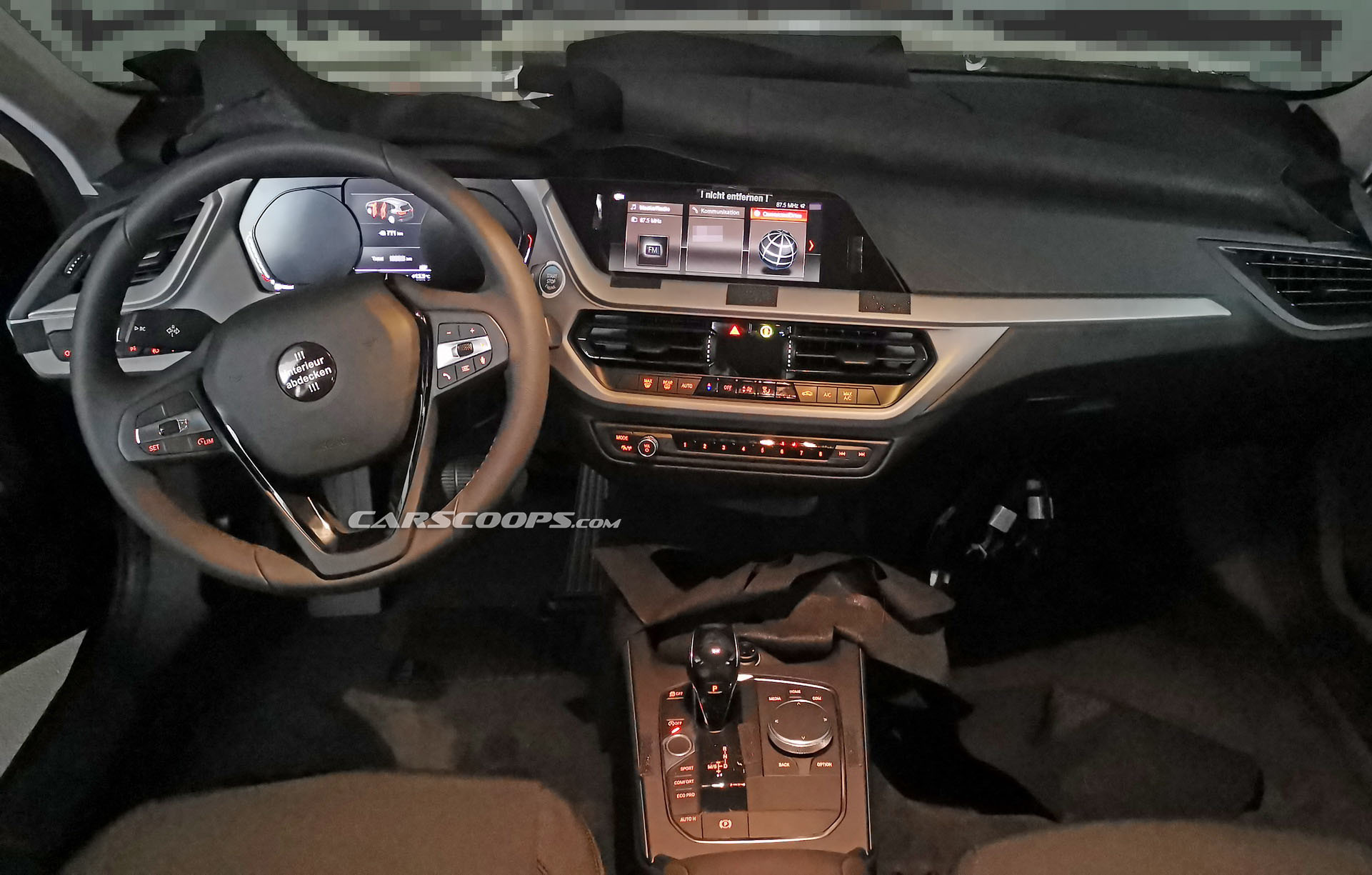 2020 BMW 1-Series 1 2020 BMW 1 Series Hatch Interior Caught Completely Undisguised