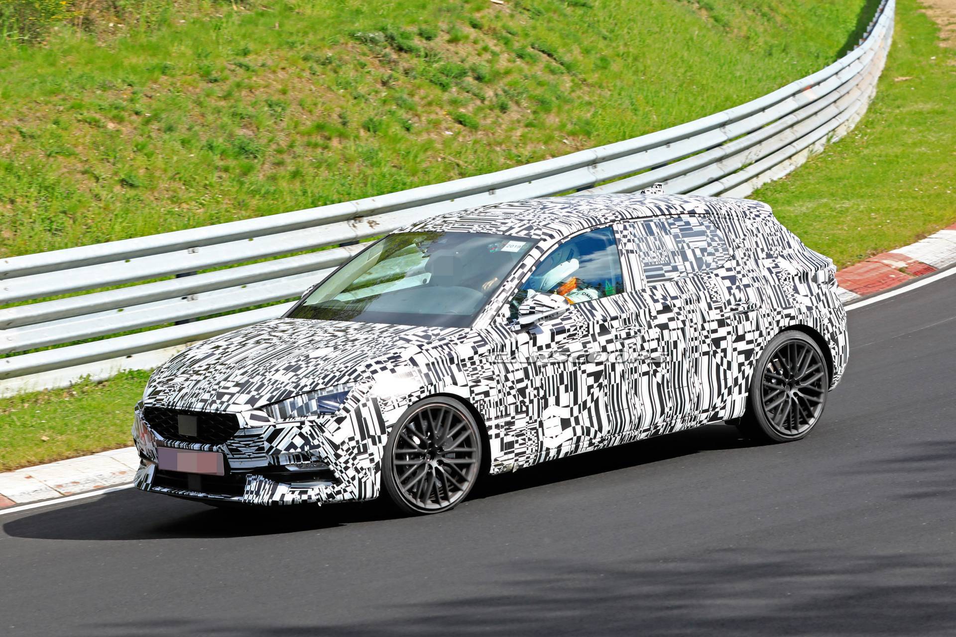 2020 Cupra Leon spy shots 12 241 HP Cupra Leon Plug-In Hybrid Hot Hatch Meets The Nürburgring